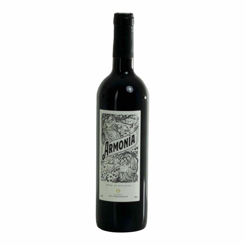 Vino Tinto Seco Malbec Armonia 750 Ml