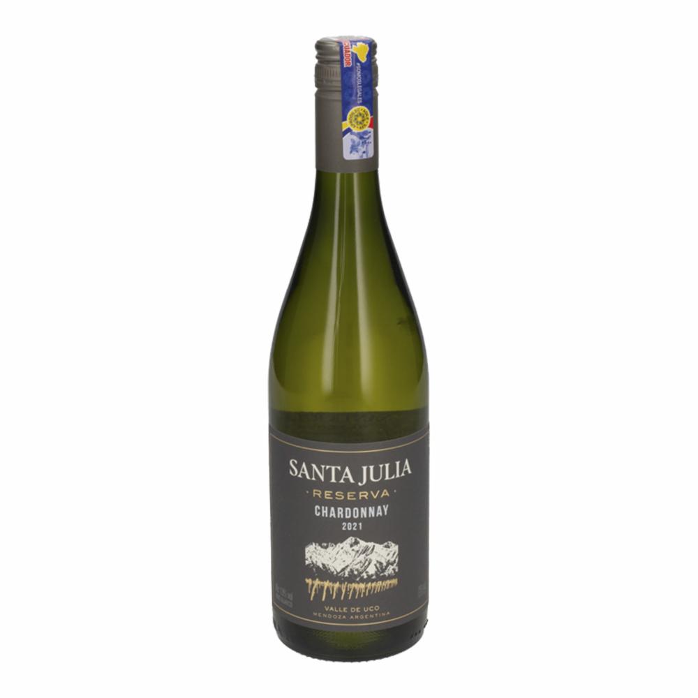 Vino Blanco Chardonnay Reserva Santa Julia 750 Ml