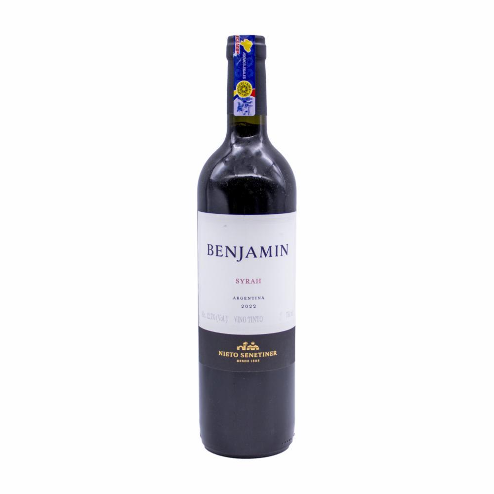 Vino Tinto Syrah Benjamin 750 Ml