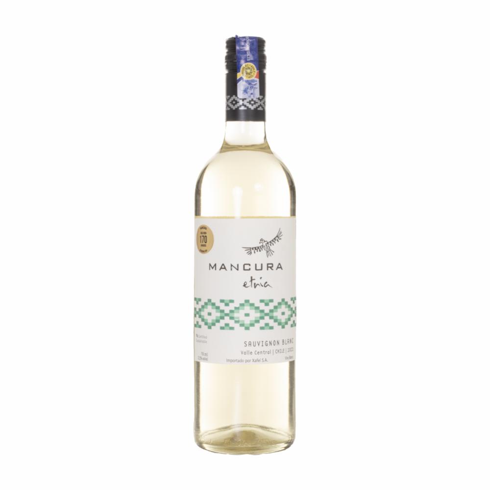 Vino Blanco Etnía Sauvignon Chileno Mancura 750 Ml