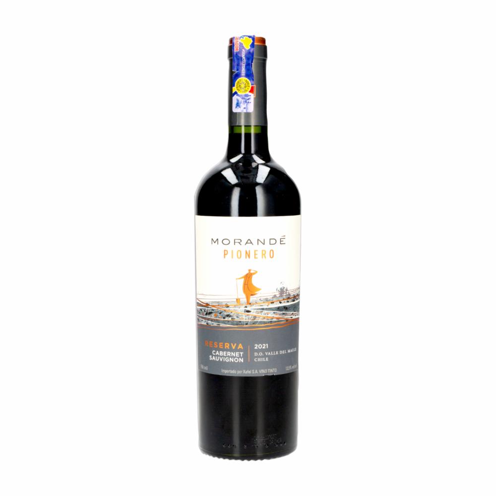 Vino Tinto Reserva Cabernet Sauvignon Pionero MorandÉ 750 Ml