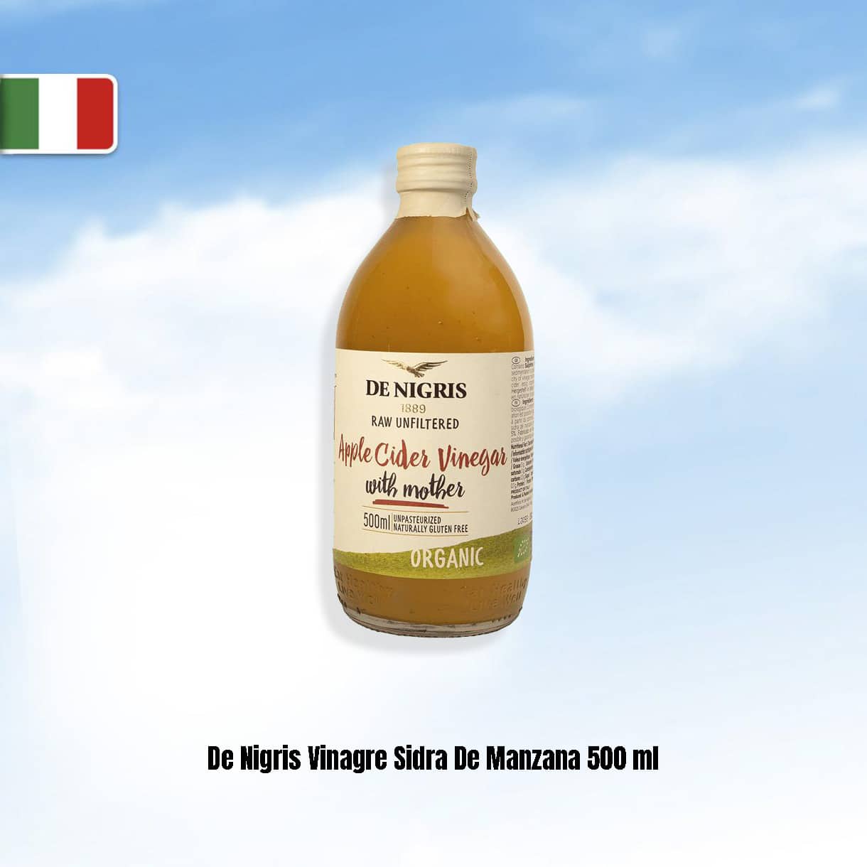 Vinagre De Nigris de sidra de manzana orgánico 500 ml