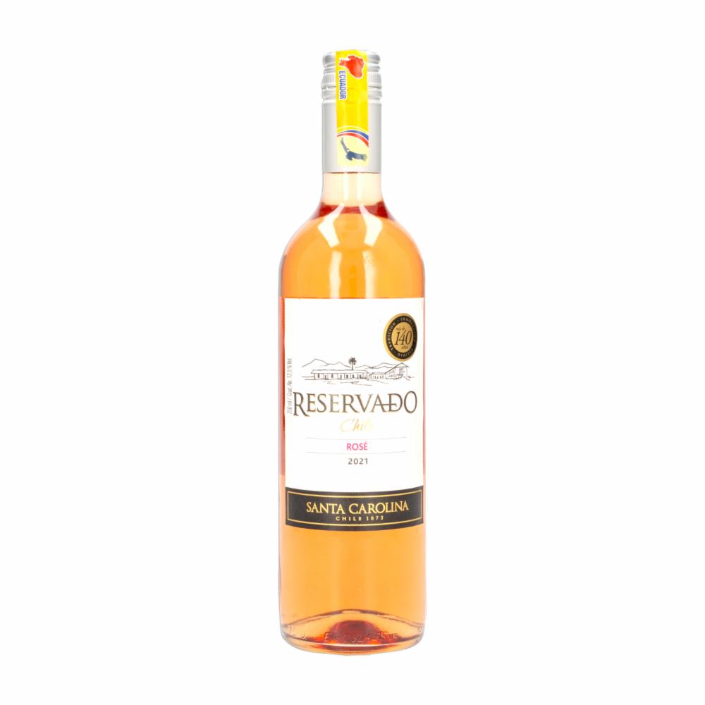 Vino Rosé Cabernet Suavignon Santa Carolina 750 Ml