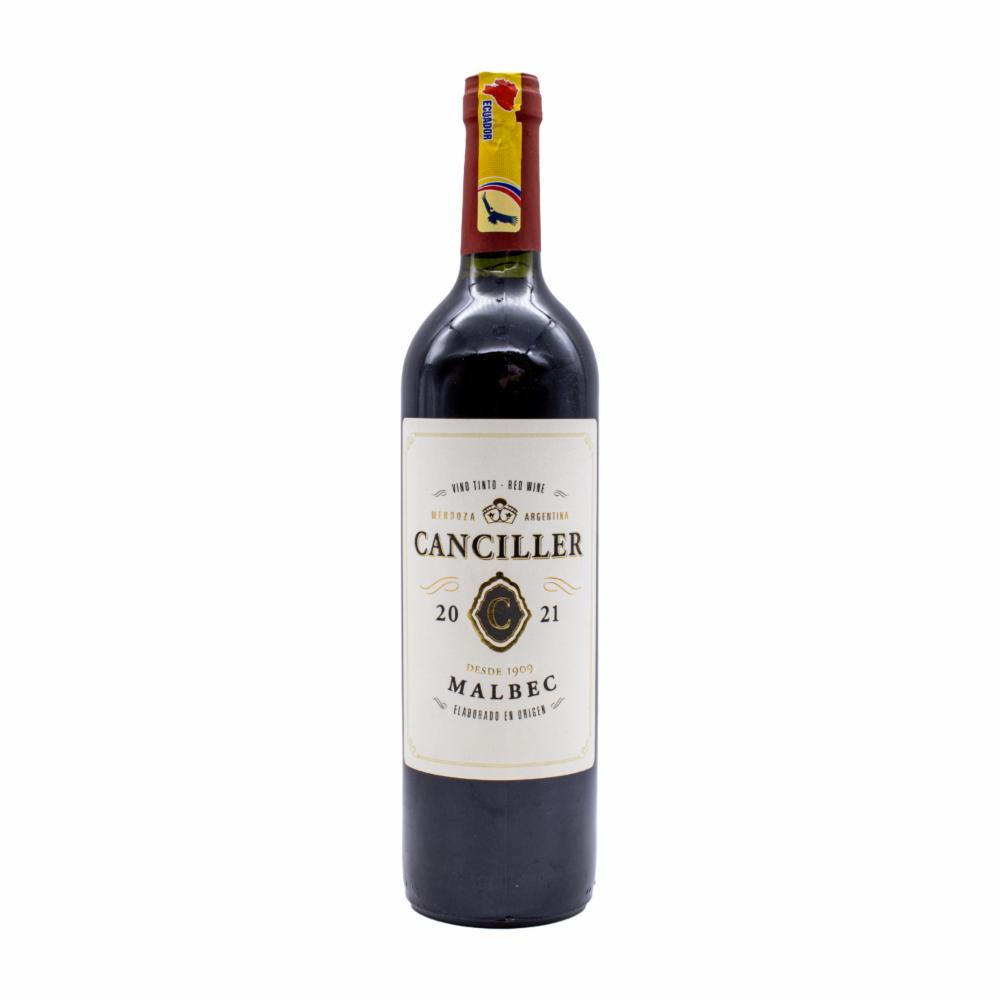 Vino Tinto Malbec Canciller 750 Ml