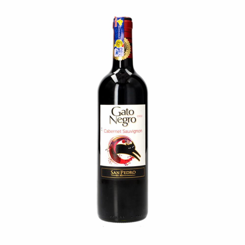 Vino Tinto Cabernet Sauvignon Gato Negro 750 Ml