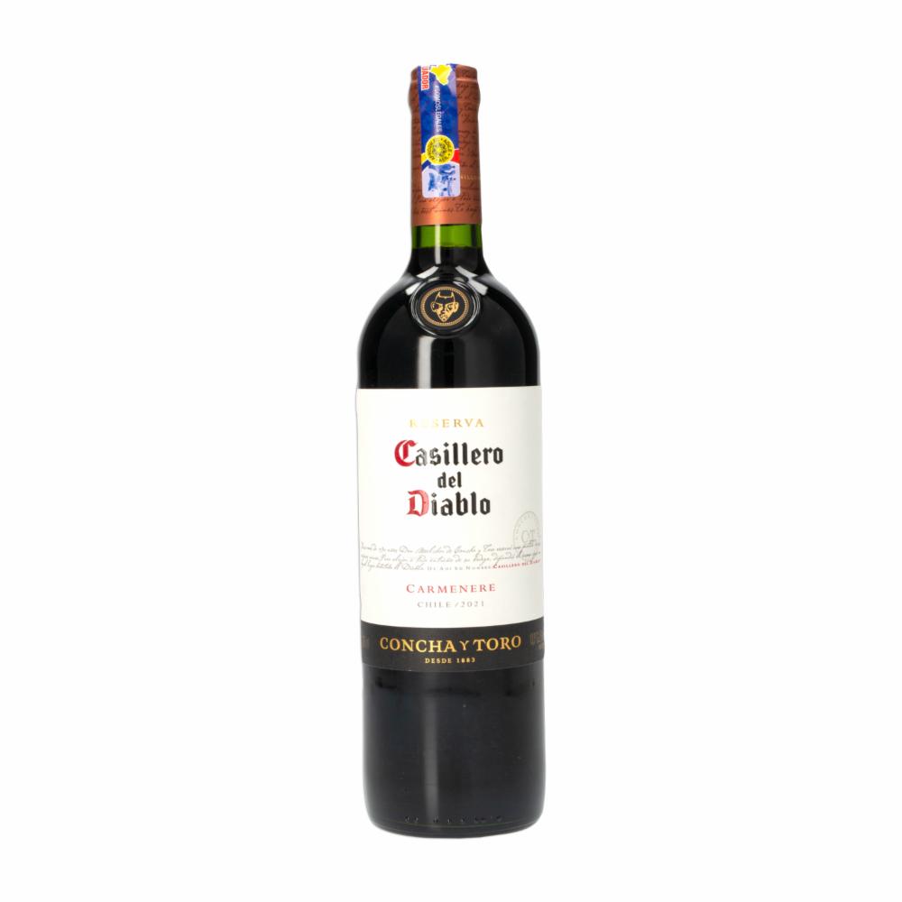 Vino Tinto Carmenere Casillero Del Diablo 750 Ml