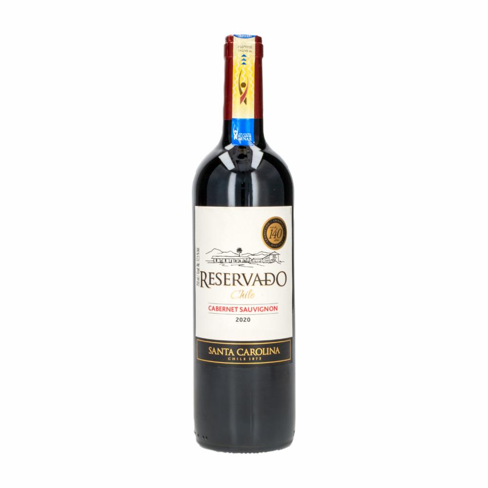 Vino Tinto Reservado Cabernet Sauvignon Santa Carolina 750 Ml