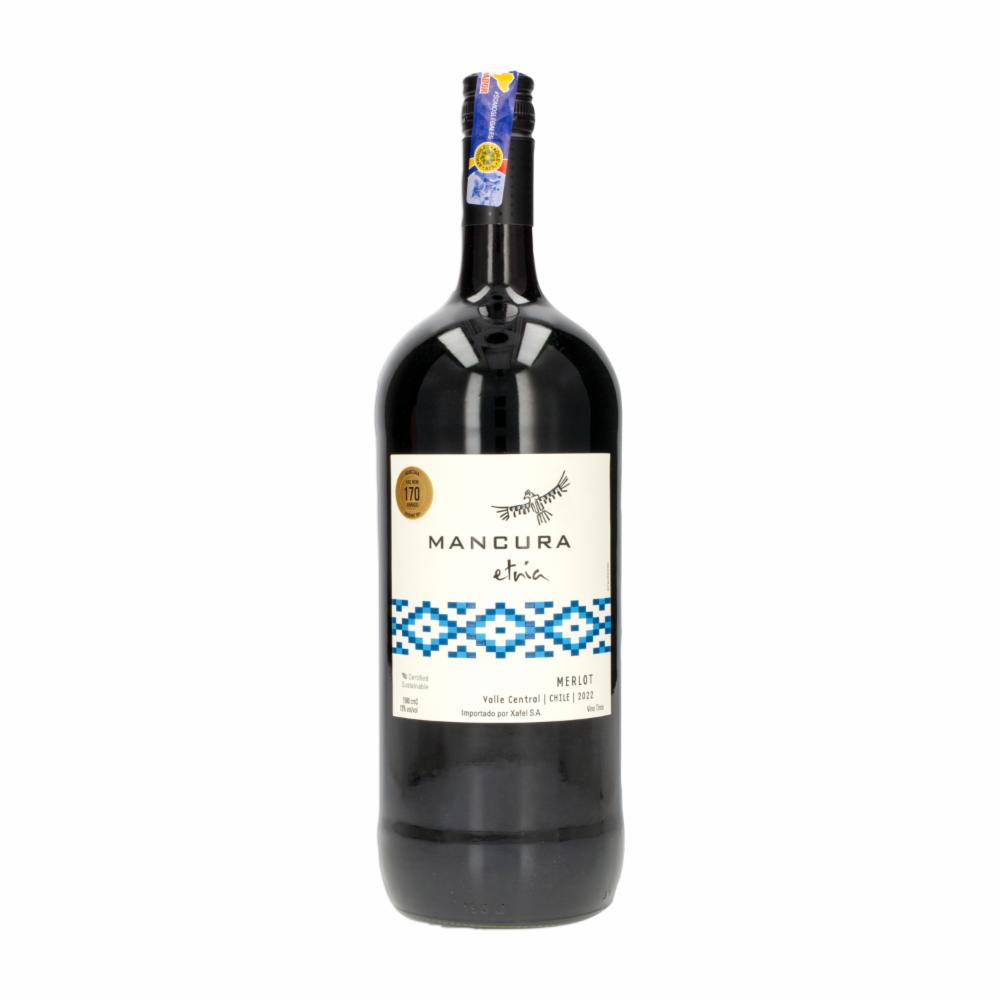 Vino Tinto Etnia Merlot Mancura 1500 Ml