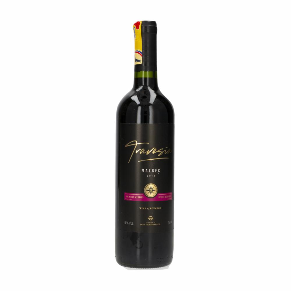 Vino Tinto Malbec Travesia 750 Ml