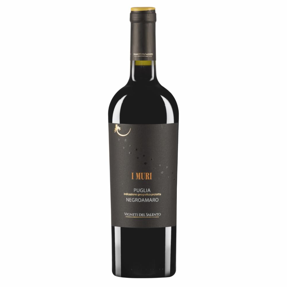 Vino Tinto Puglia Negro Amaro I Muri 750 Ml