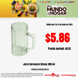 Jarro Cervecero Brema 300 ml