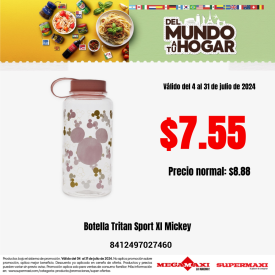 Botella Tritan Sport Xl Mickey
