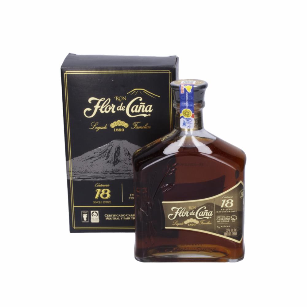 Ron 18 Años Flor De CaÑa 750 Ml