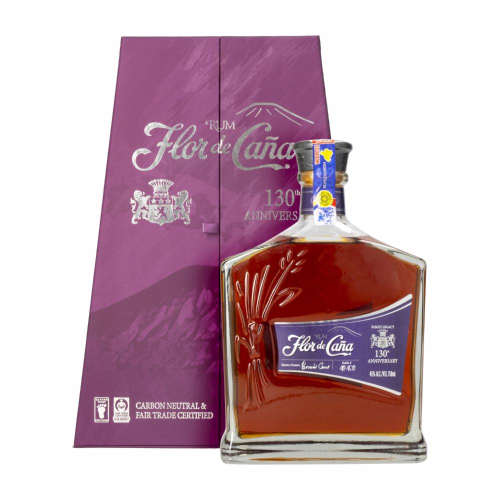 Ron 130 Aniversario Flor De CaÑa 750 Ml