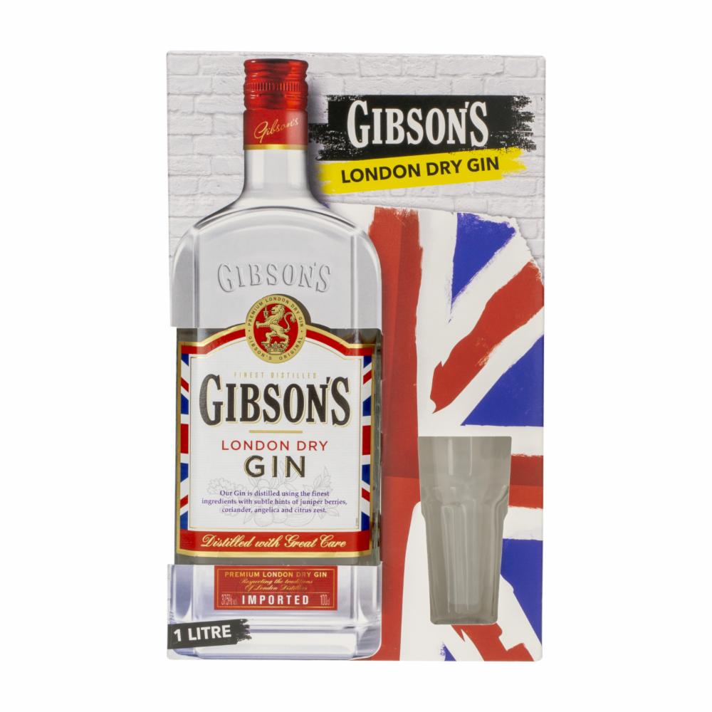 Gin London Dry Gibson´s 1000 Ml