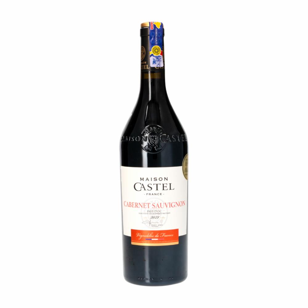 Vino Tinto Cabernet Sauvignon Maison Castel 750 Ml