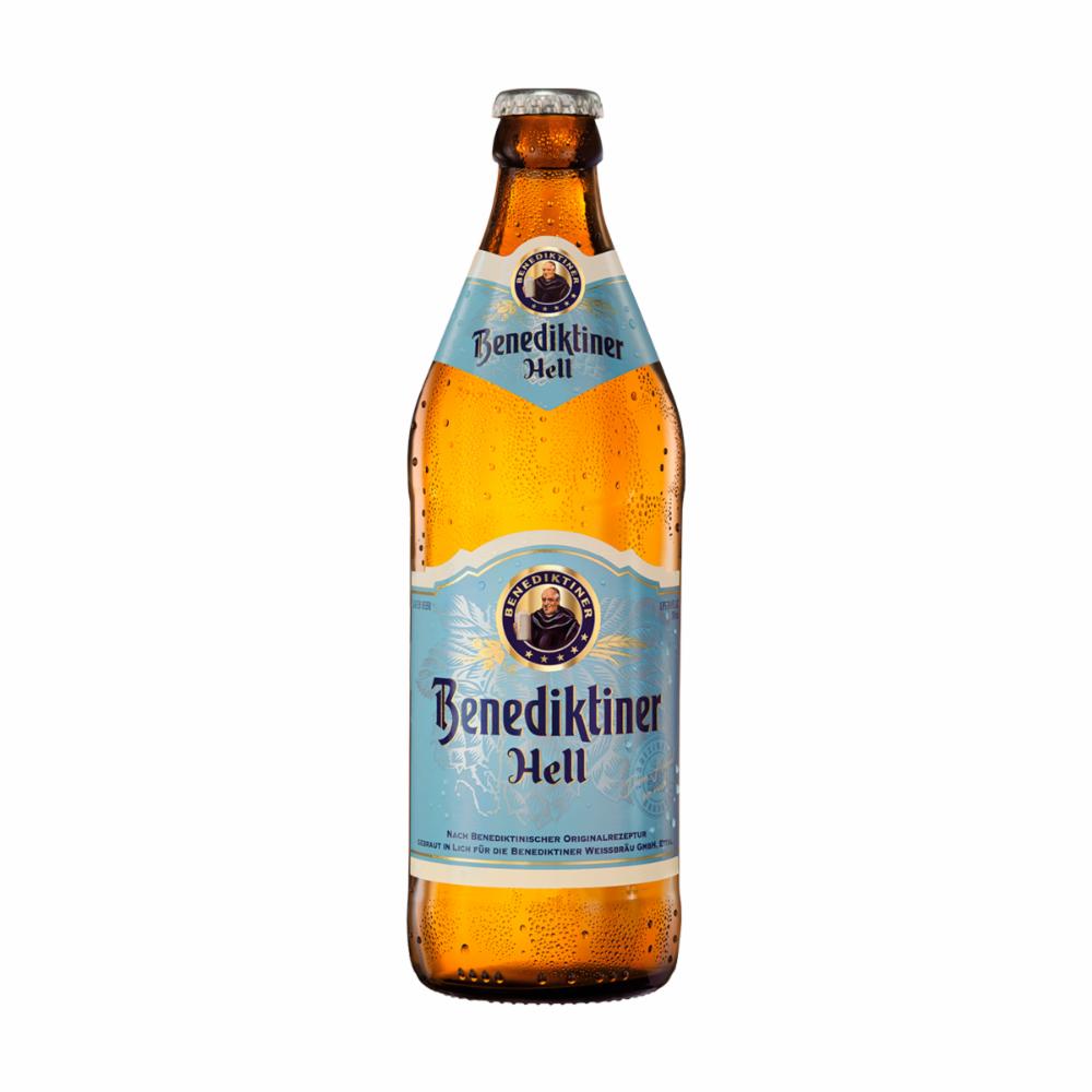 Cerveza Hell Benediktiner 500 Ml