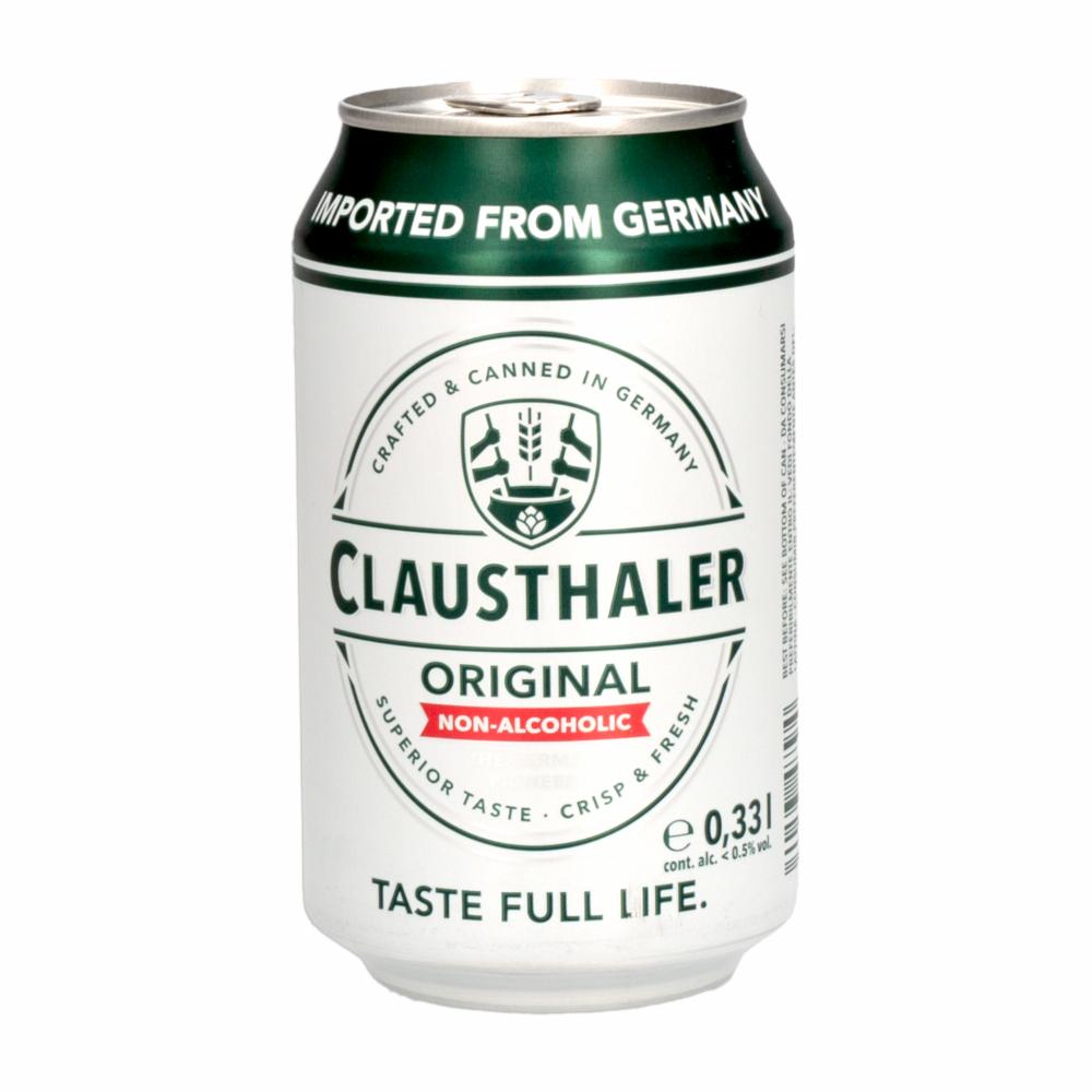 Cerveza Sin Alcohol  En Lata Calusthaler 330 Ml