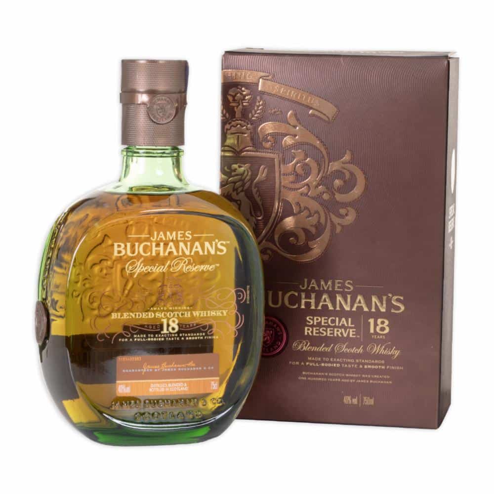 Whisky Reserve 18 Años Scoth Buchannan´s 750 Ml