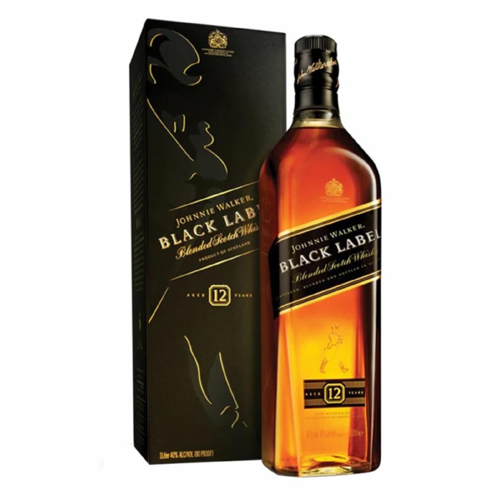 Whisky Black Lable Johnnie Walker 750 Ml