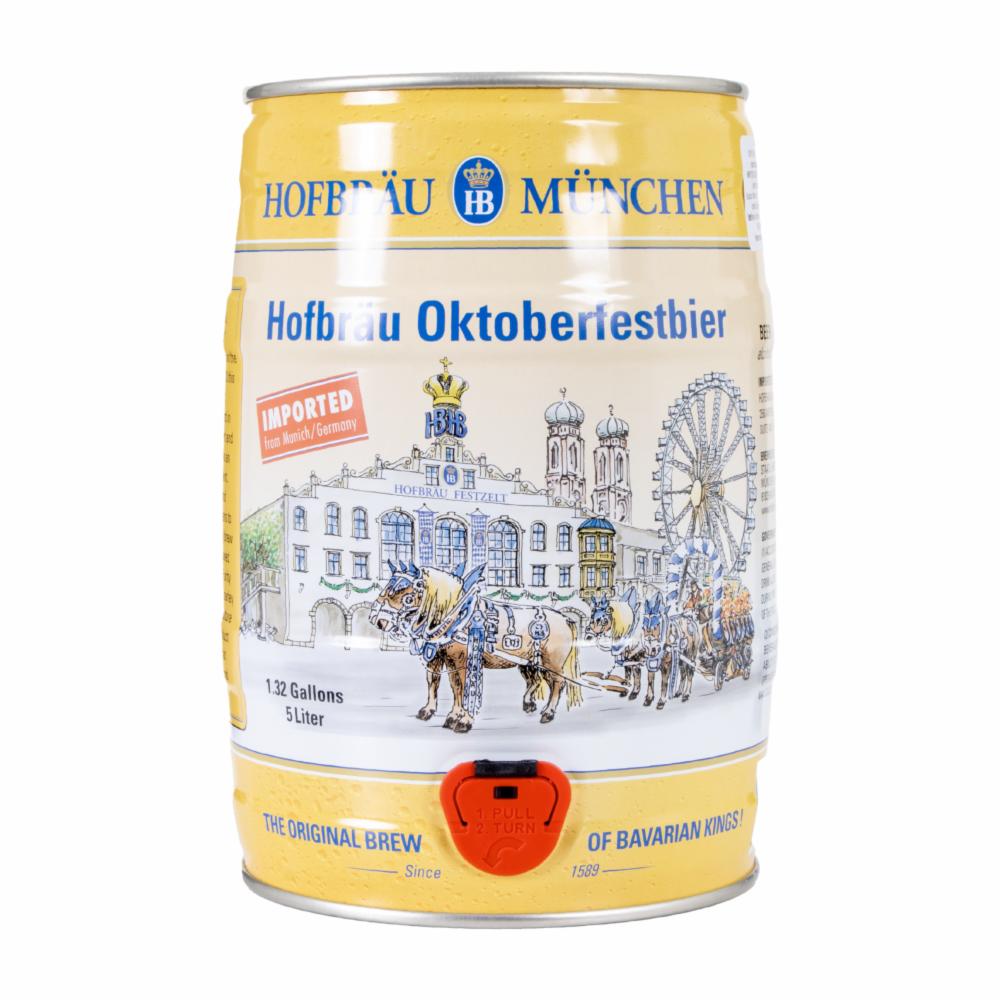 Cerveza Munchen Oktobefestbier Barrir HofbrÄu 5000 Ml