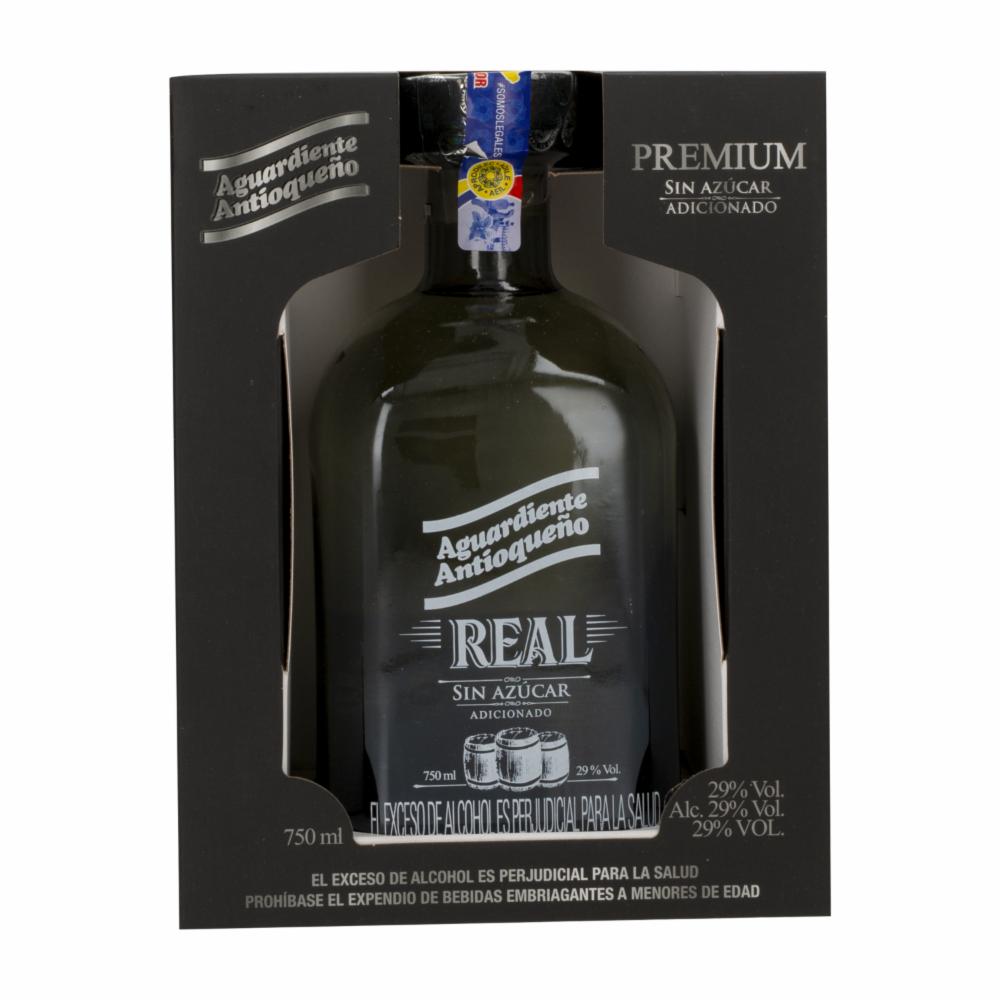 Aguardiente Real AntioqueÑo 750 Ml