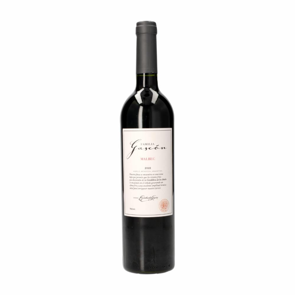 Vino Tinto Malbec Familia GascÓn 750 Ml