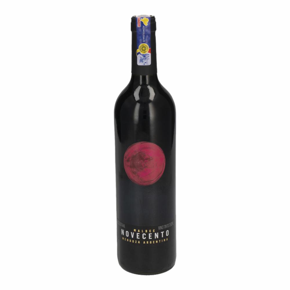 Vino Tinto Malbec Novecento 750 Ml