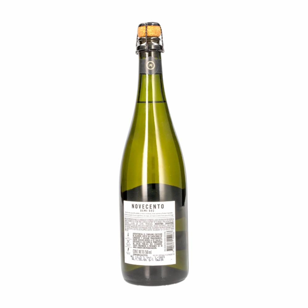 Vino Espumoso Demisec Novecento 750 Ml