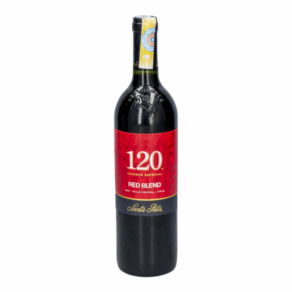 Vino Tinto 120 Reserva Red Blend Santa Rita 750 Ml