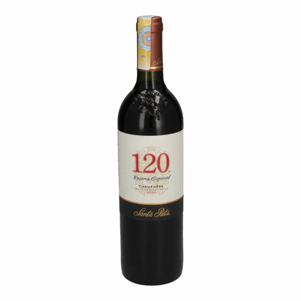 Vino Blanco 120 Carmenere Santa Rita 750 Ml