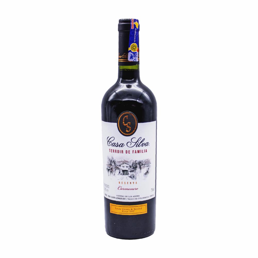 Vino Tinto Carmenere Casa Silva 750 Ml