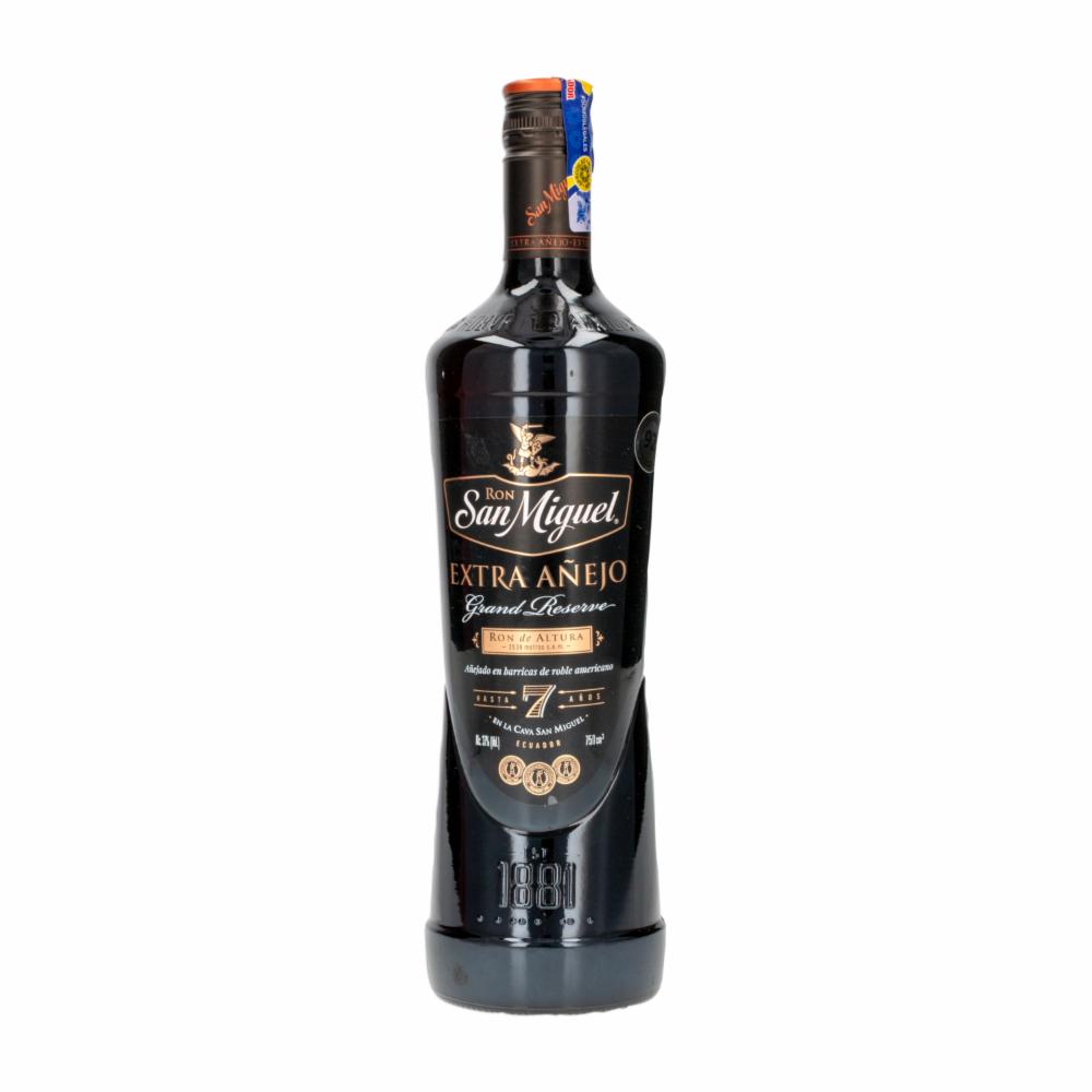 Ron 7 Black San Miguel 750 Ml