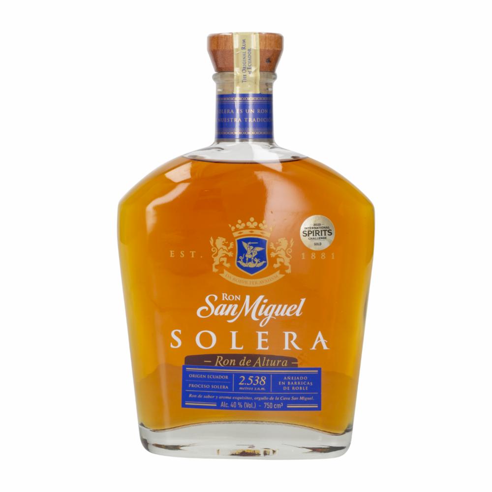 Ron Solera San Miguel 750 Ml