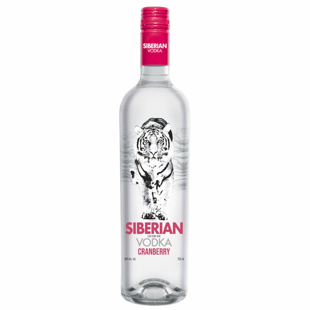 Vodka De Cranberry Siberian 750 Ml