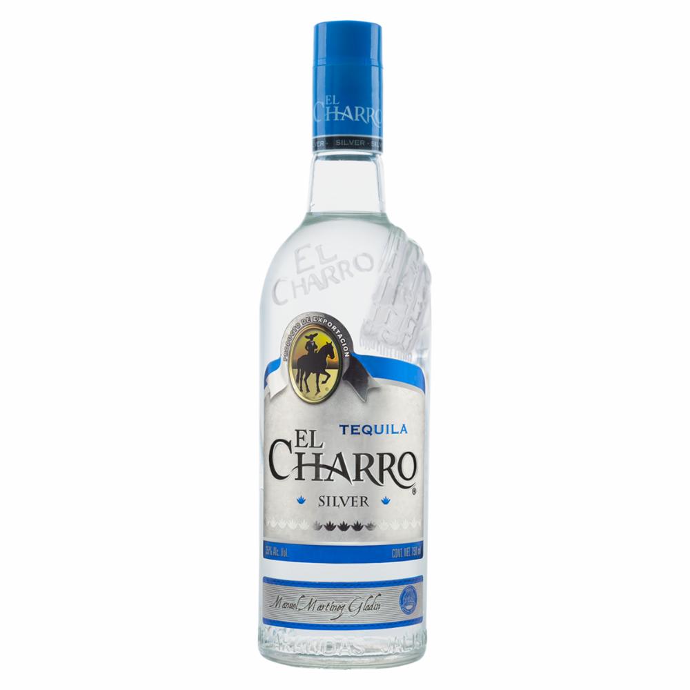 Tequila Pack Silver + Shot El Charro 750 Ml