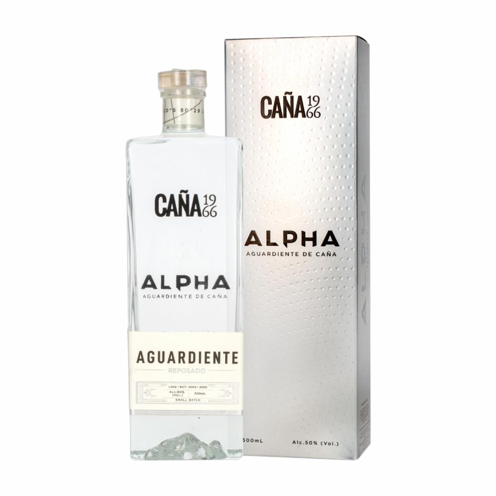 Aguardiente Reposado Alpha 500 Ml