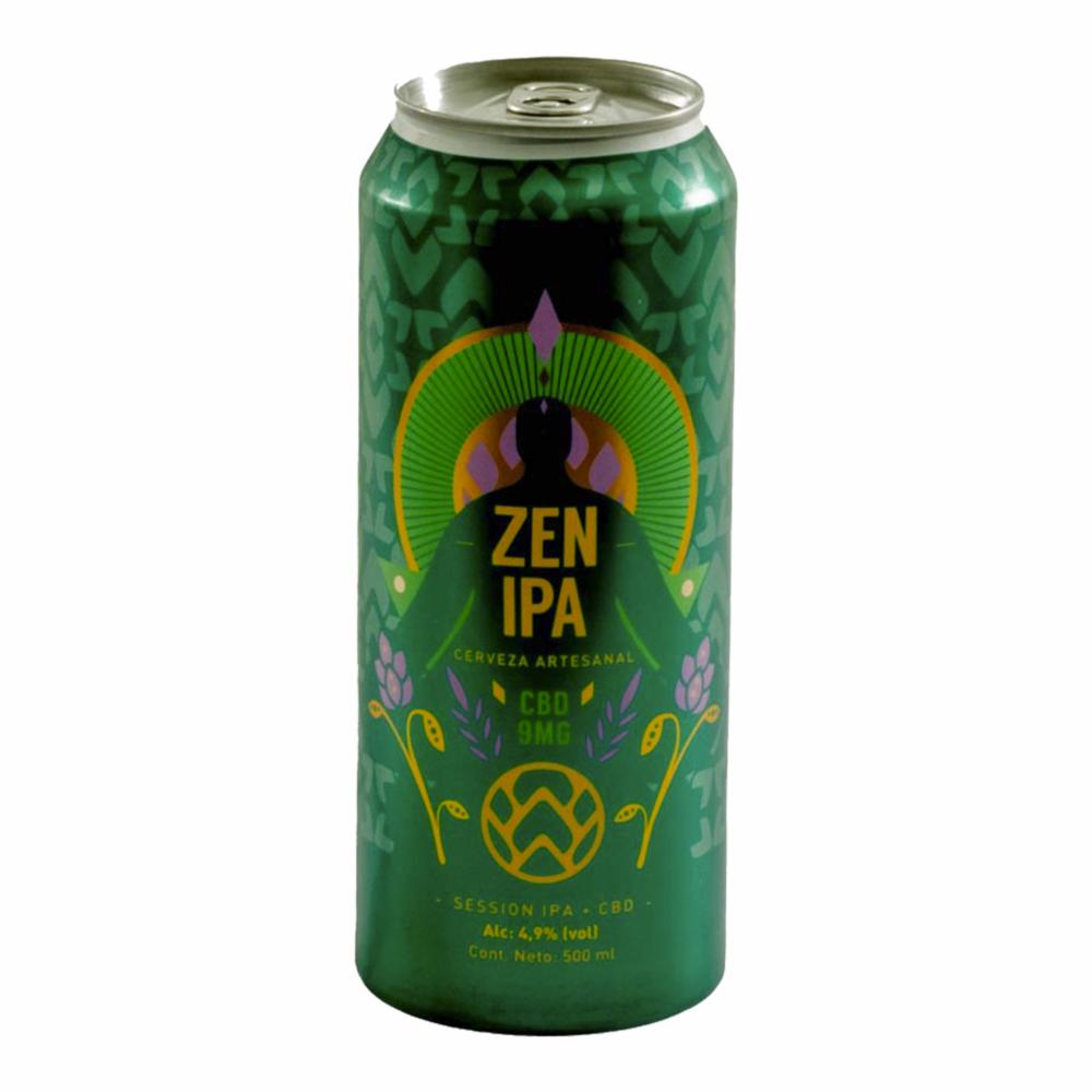 Cerveza Artesanal Zen Ipa Santa Rosa 500 Ml