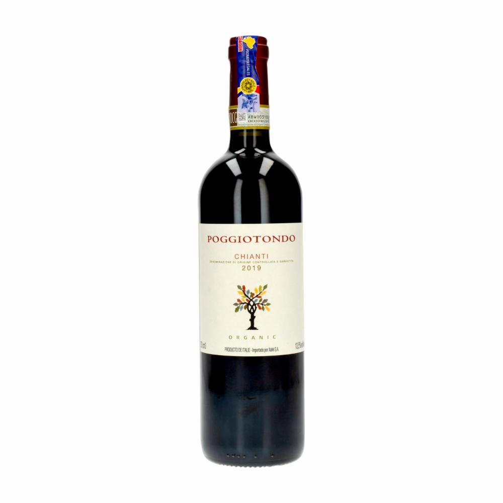 Vino Tinto Chianti Orgánico Poggio Tondo 750 Ml