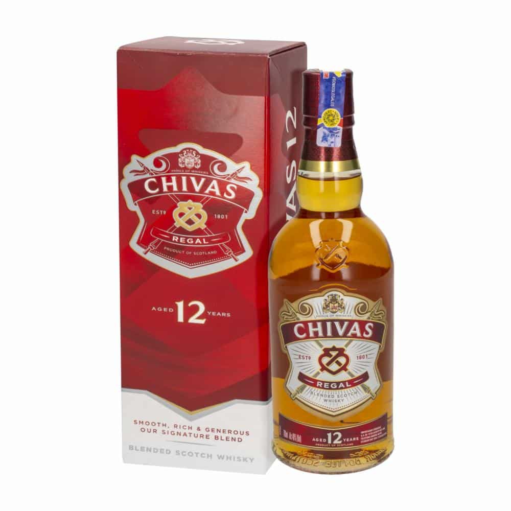 Whisky 12 Años Chivas Regal 700 Ml