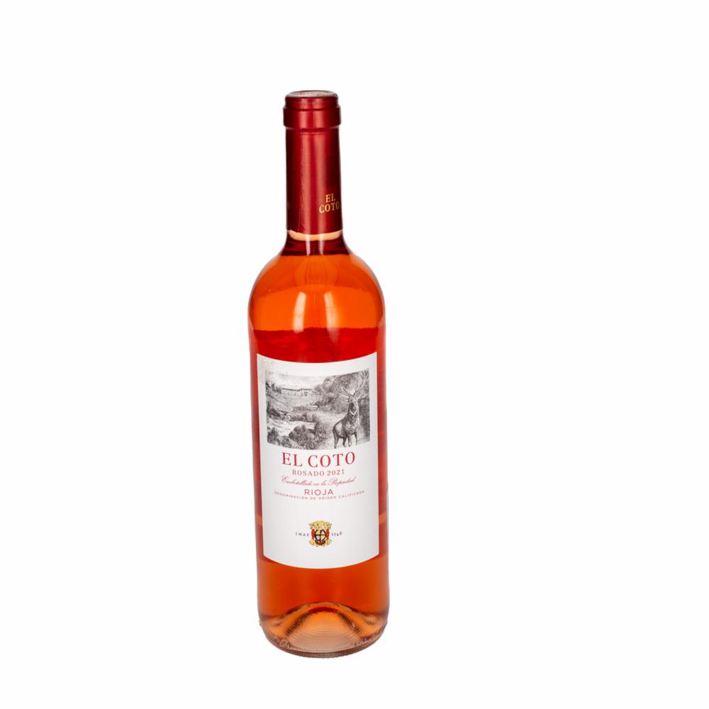 Vino Rosado De Tempranillo El Coto 750 Ml