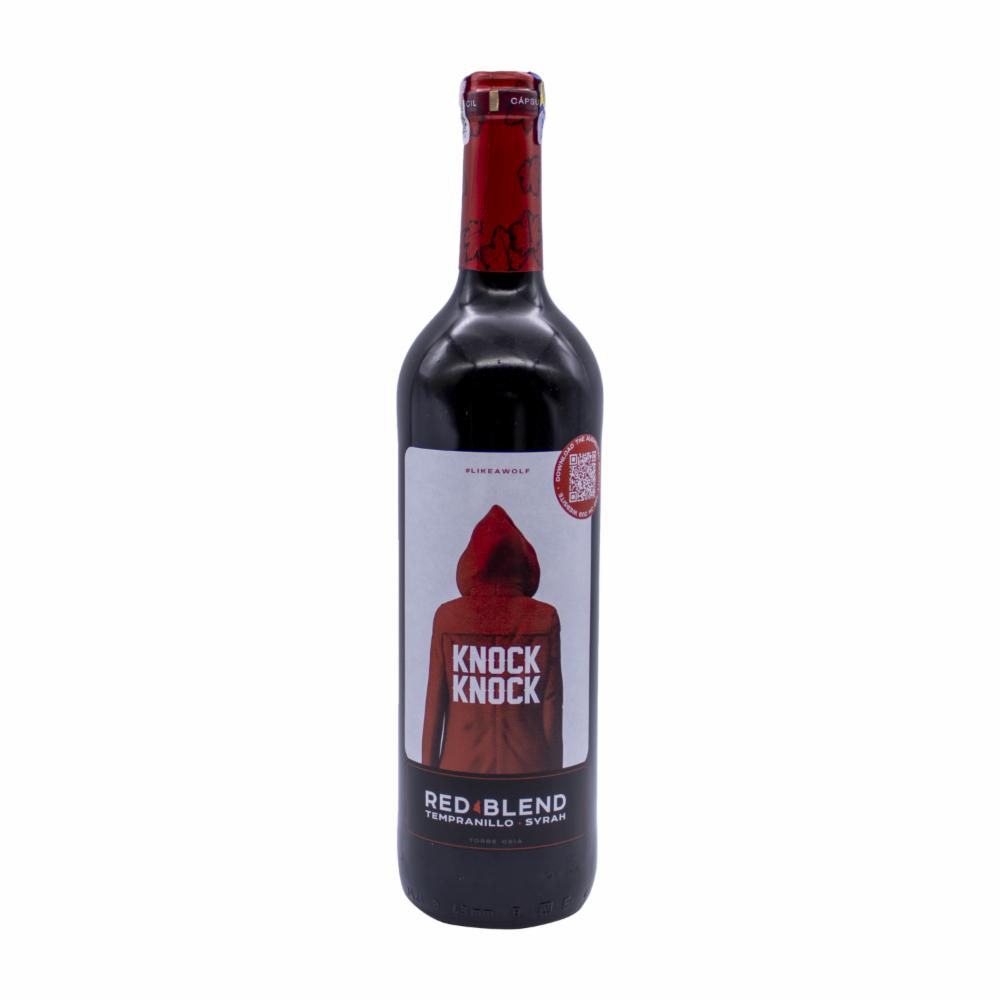 Vino Tinto Knock Knock Caperucita Tinta Torre Oria 750 Ml