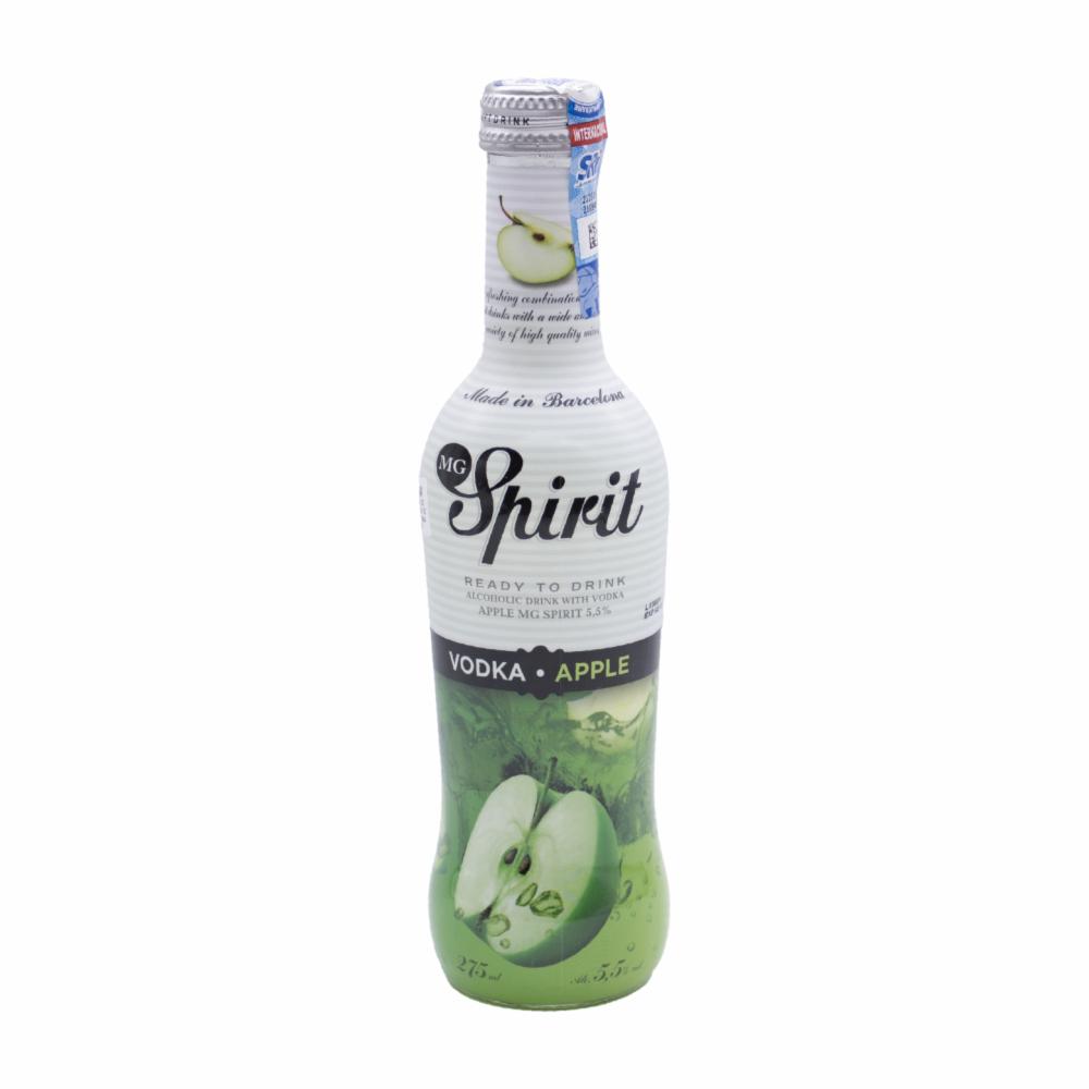 Cóctel De Vodka Manzana Mg Spirit 275 Ml