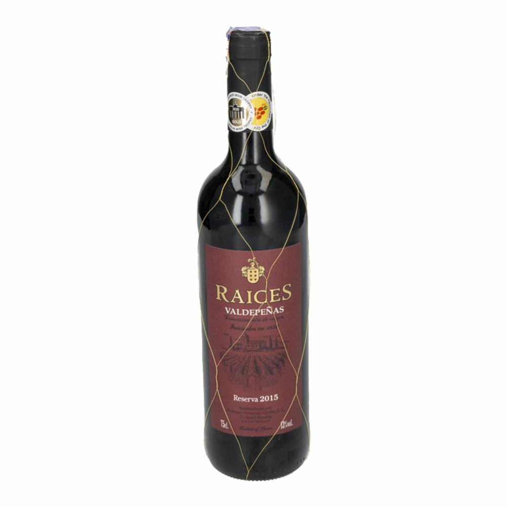 Vino Tinto Reserva Raices 750 Ml