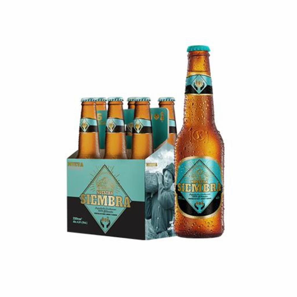 Cerveza Lager Nuestra Siembra 6x330ml