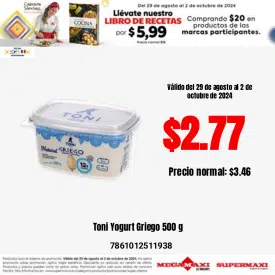 Toni Yogurt Griego 500 g