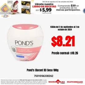 Pond’s Clarant B3 Seca 100g