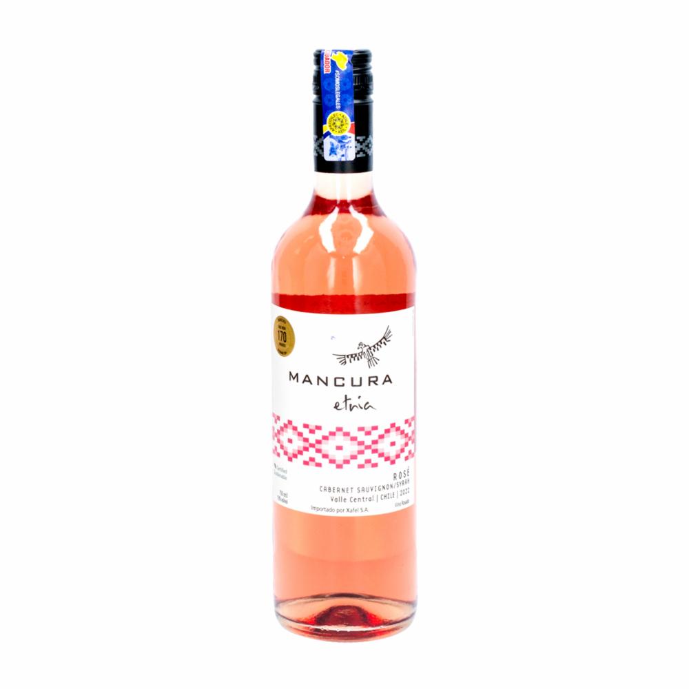 Vino Rosado Etnia Cabernet Chileno Mancura 750 Ml