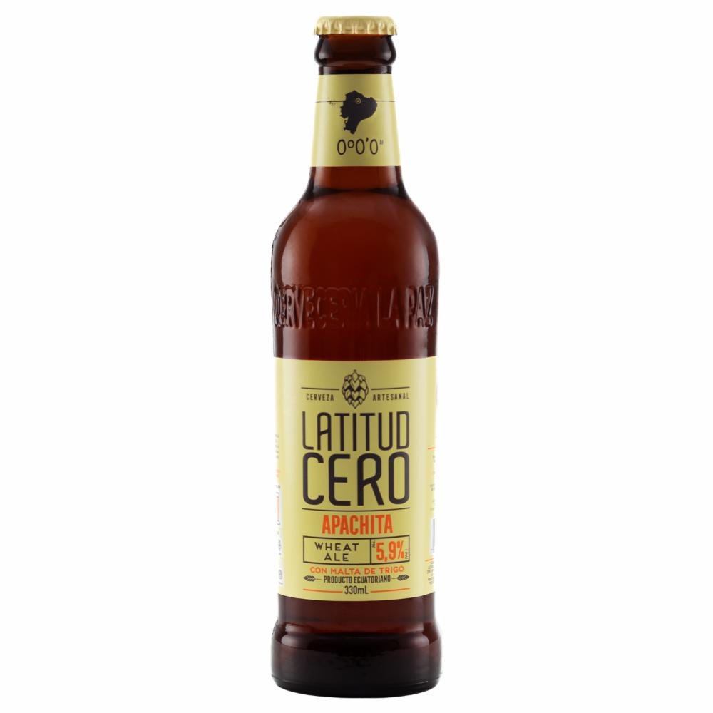 Cerveza Apachita Latitud Cero 6 X330 Ml