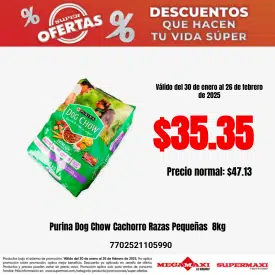 Purina Dog Chow Cachorro Razas Pequeñas  8kg